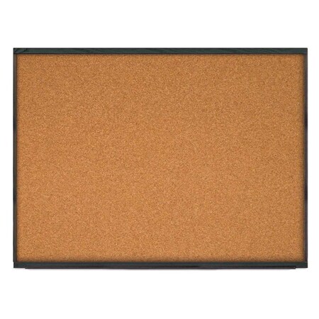 United Visual Products Sliding Door Indoor Enclosed Corkboard, 9 UV9011ACS-BLACK-CINNABA